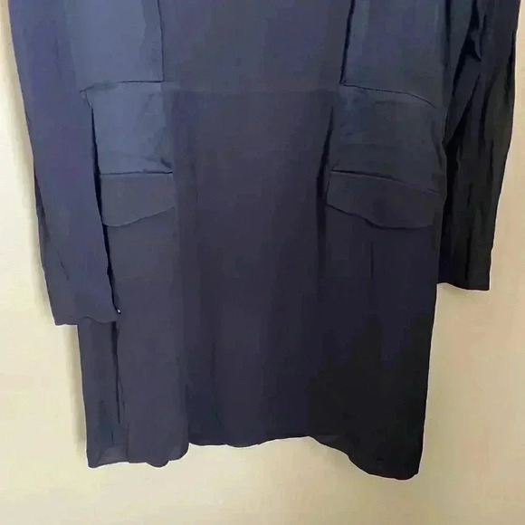 Reiss Addison Shift Dress Navy Size 10 - Picture 11 of 16